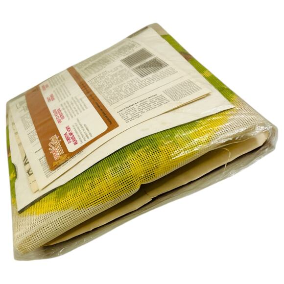 Sunset Needlepoint Kit Our Family Tree #6905 Vintage 1980 Ancestry Kooler READ - Picture 9 of 9